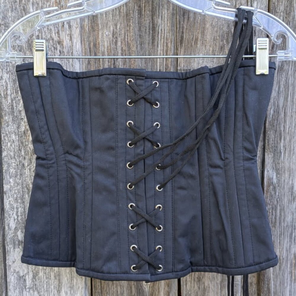 Corset Bustier Black Size M